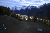 Archived image Webcam Grächen in Valais 03:00