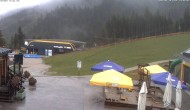 Archiv Foto Webcam Hauser Kaibling: Service Center (1424 m) 07:00
