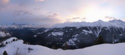 Archived image Webcam Panoramic view, Grächen in Valais 05:00