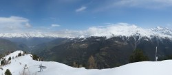 Archived image Webcam Panoramic view, Grächen in Valais 11:00