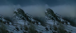 Archiv Foto Webcam Grächen im Wallis: Panorama Furggen 01:00