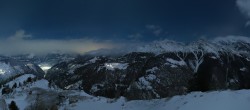 Archiv Foto Webcam Grächen im Wallis: Panorama Furggen 03:00