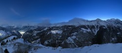 Archiv Foto Webcam Grächen im Wallis: Panorama Furggen 05:00