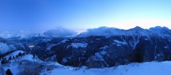 Archiv Foto Webcam Grächen im Wallis: Panorama Furggen 06:00