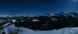 Archived image Webcam Panoramic view, Grächen in Valais 23:00