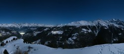 Archived image Webcam Panoramic view, Grächen in Valais 01:00