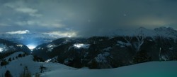 Archiv Foto Webcam Grächen im Wallis: Panorama Furggen 23:00