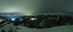 Archiv Foto Webcam Grächen im Wallis: Panorama Furggen 01:00