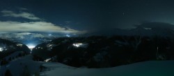 Archived image Webcam Panoramic view, Grächen in Valais 23:00