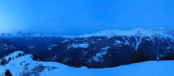 Archiv Foto Webcam Grächen im Wallis: Panorama Furggen 17:00