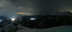 Archiv Foto Webcam Grächen im Wallis: Panorama Furggen 19:00