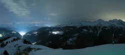 Archiv Foto Webcam Grächen im Wallis: Panorama Furggen 21:00