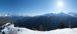 Archiv Foto Webcam Grächen im Wallis: Panorama Furggen 07:00