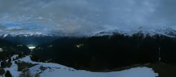 Archiv Foto Webcam Grächen im Wallis: Panorama Furggen 23:00