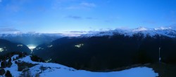 Archiv Foto Webcam Grächen im Wallis: Panorama Furggen 03:00