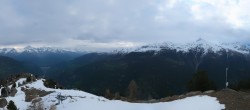 Archiv Foto Webcam Grächen im Wallis: Panorama Furggen 06:00