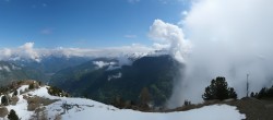 Archiv Foto Webcam Grächen im Wallis: Panorama Furggen 09:00