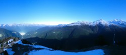 Archiv Foto Webcam Grächen im Wallis: Panorama Furggen 03:00