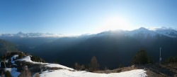 Archiv Foto Webcam Grächen im Wallis: Panorama Furggen 06:00