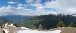 Archiv Foto Webcam Grächen im Wallis: Panorama Furggen 15:00