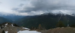 Archived image Webcam Panoramic view, Grächen in Valais 17:00
