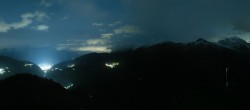 Archiv Foto Webcam Grächen im Wallis: Panorama Furggen 01:00