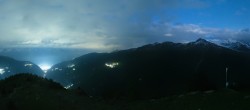 Archiv Foto Webcam Grächen im Wallis: Panorama Furggen 01:00