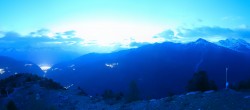 Archiv Foto Webcam Grächen im Wallis: Panorama Furggen 03:00