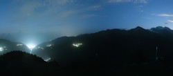 Archived image Webcam Panoramic view, Grächen in Valais 23:00