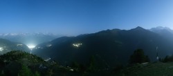 Archived image Webcam Panoramic view, Grächen in Valais 01:00