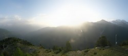 Archived image Webcam Panoramic view, Grächen in Valais 05:00