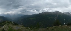 Archived image Webcam Panoramic view, Grächen in Valais 15:00