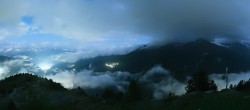 Archiv Foto Webcam Grächen im Wallis: Panorama Furggen 01:00