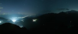 Archiv Foto Webcam Grächen im Wallis: Panorama Furggen 23:00
