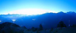 Archiv Foto Webcam Grächen im Wallis: Panorama Furggen 03:00