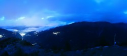 Archiv Foto Webcam Grächen im Wallis: Panorama Furggen 03:00