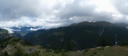 Archiv Foto Webcam Grächen im Wallis: Panorama Furggen 07:00