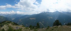 Archiv Foto Webcam Grächen im Wallis: Panorama Furggen 09:00