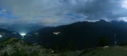 Archived image Webcam Panoramic view, Grächen in Valais 01:00