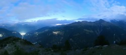 Archived image Webcam Panoramic view, Grächen in Valais 03:00