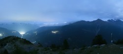 Archiv Foto Webcam Grächen im Wallis: Panorama Furggen 03:00
