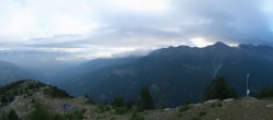 Archiv Foto Webcam Grächen im Wallis: Panorama Furggen 05:00