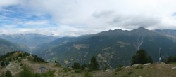 Archiv Foto Webcam Grächen im Wallis: Panorama Furggen 11:00