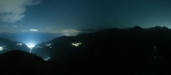 Archiv Foto Webcam Grächen im Wallis: Panorama Furggen 23:00