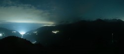 Archiv Foto Webcam Grächen im Wallis: Panorama Furggen 01:00