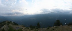Archiv Foto Webcam Grächen im Wallis: Panorama Furggen 06:00