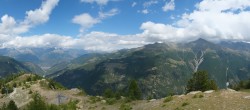Archiv Foto Webcam Grächen im Wallis: Panorama Furggen 13:00