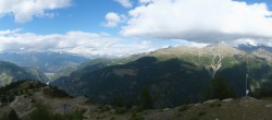 Archiv Foto Webcam Grächen im Wallis: Panorama Furggen 15:00