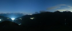Archiv Foto Webcam Grächen im Wallis: Panorama Furggen 23:00