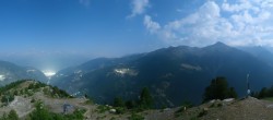 Archiv Foto Webcam Grächen im Wallis: Panorama Furggen 01:00